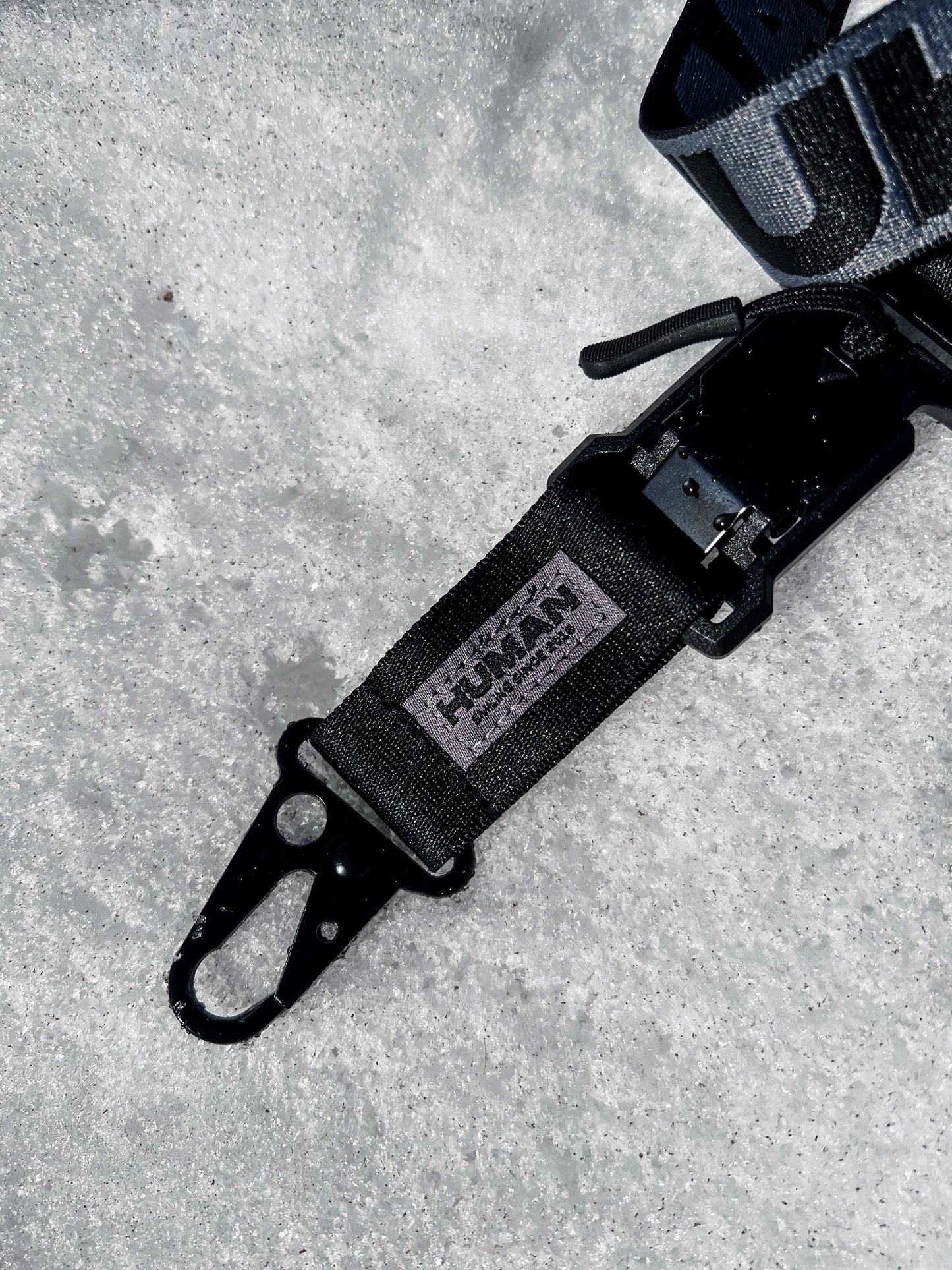 Lanyard Tech - Black & Grey