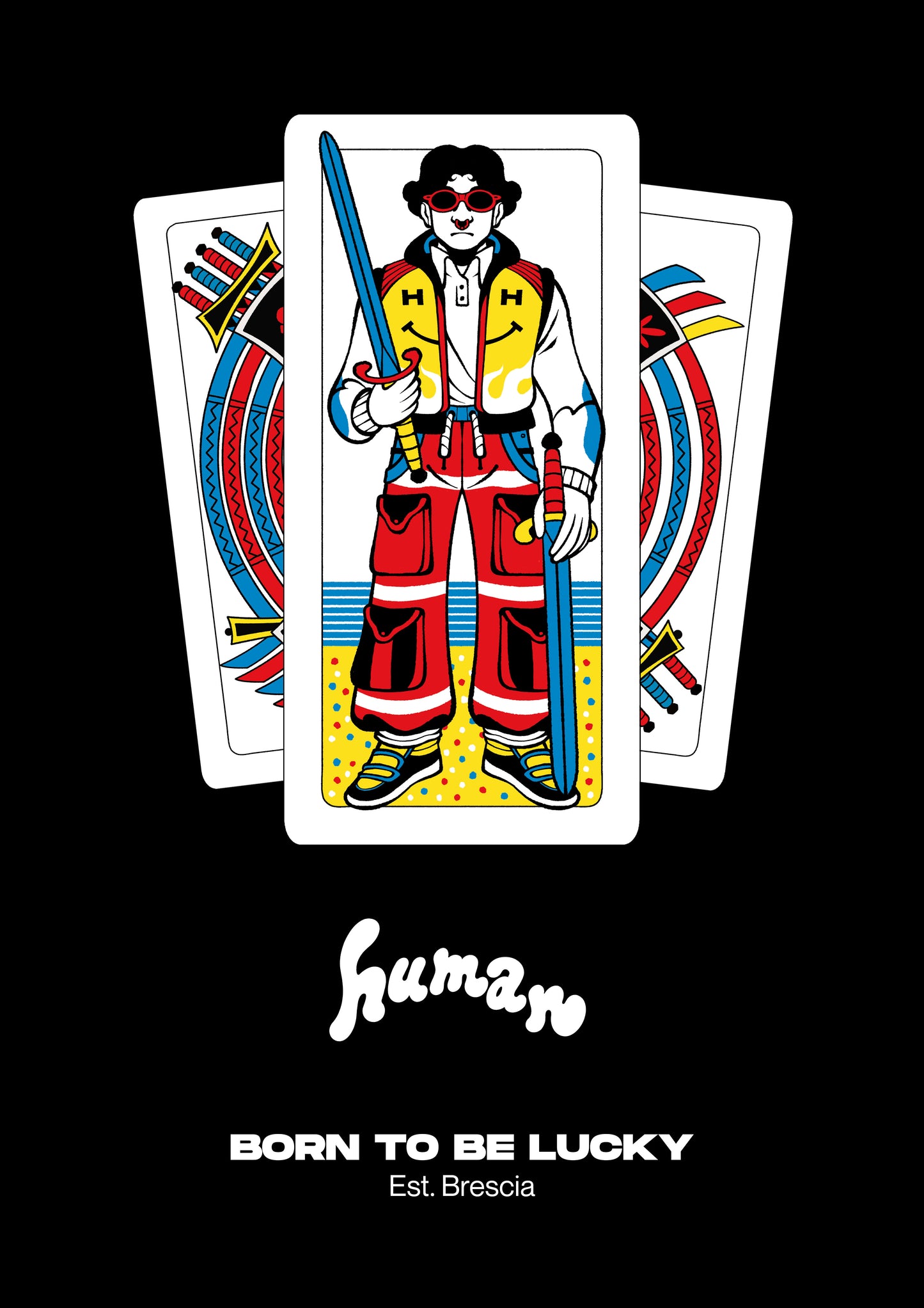 Hoodie "FANTE DI SPADE"