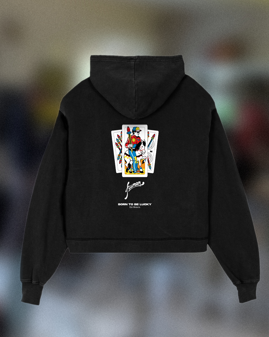 Hoodie "CAVALLO DI BASTONI"