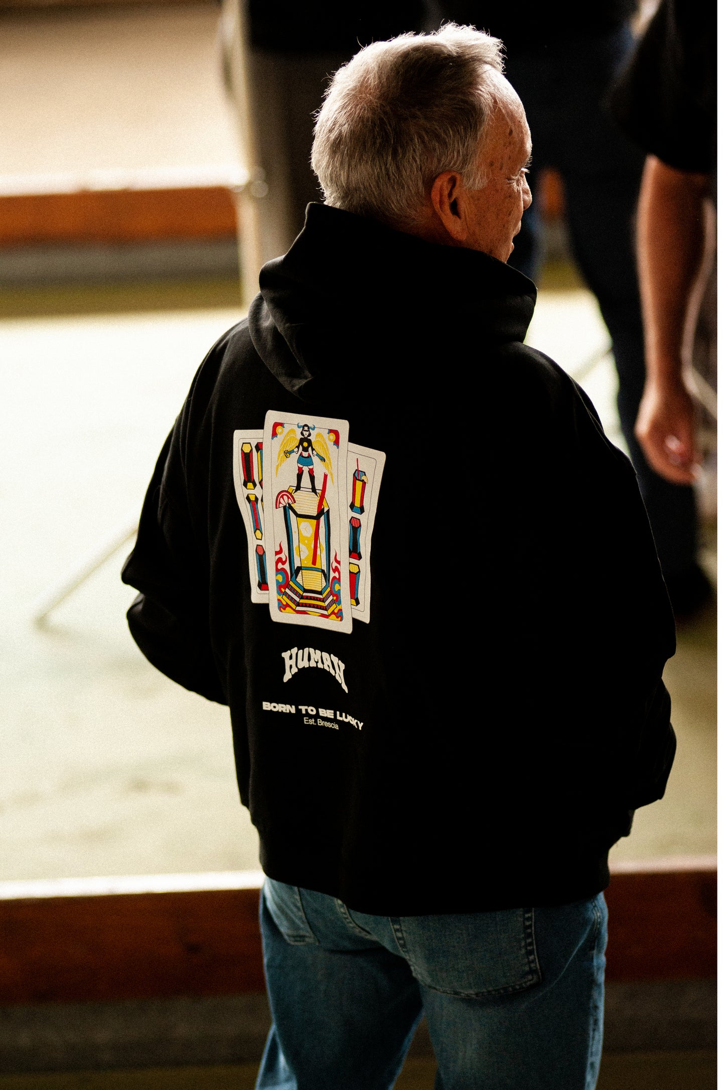 Hoodie "ASSO DI COPPE"